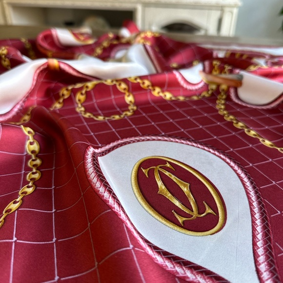 Authentic Cartier Scarf - Picture 6 of 10